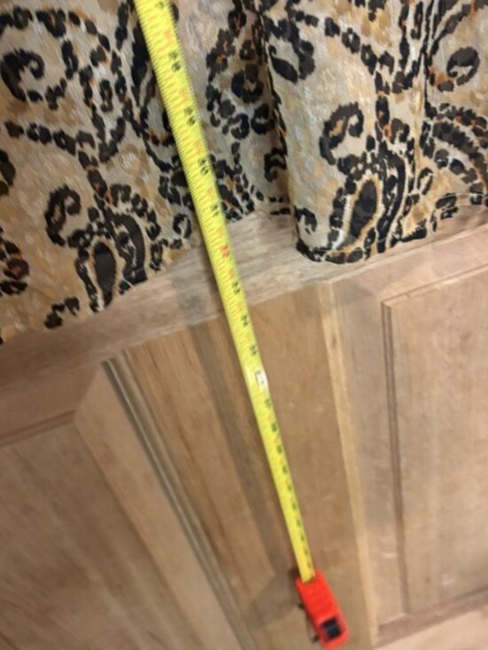 Chico's women’s Tan‎ and Black Paisley Blouse embellished size 3 - Picture 7 of 8